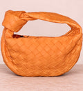 Bottega Veneta Mini Jodie Intrecciato Tangerine / Orange